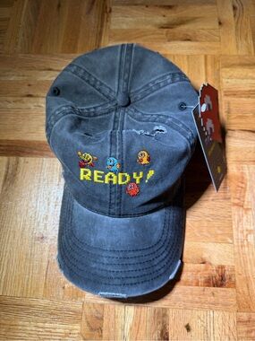 Brand New Pac-Man Cap Grey